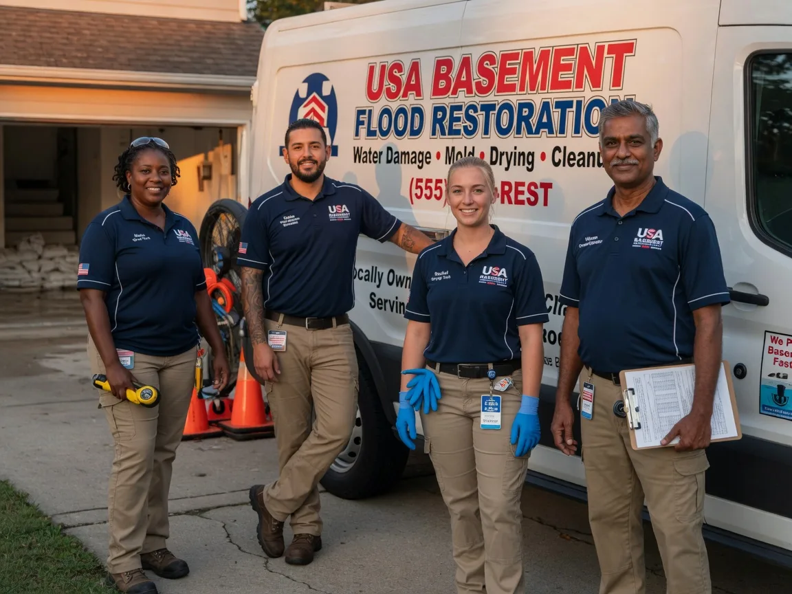 Basement Flood Cleanup company in Virgil, SD